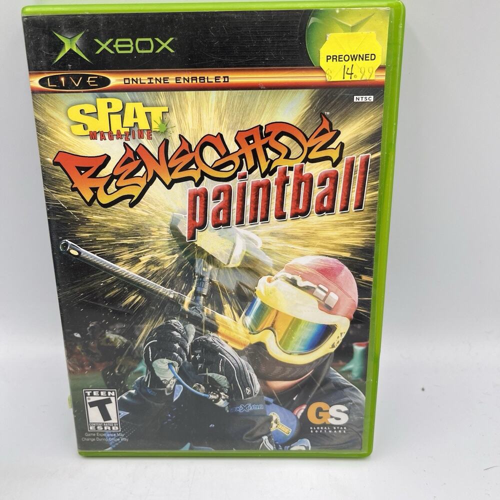 Splat Magazine Renegade Paintball - Microsoft Xbox